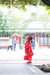 【東京】赤坂日枝神社での七五三撮影撮影